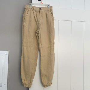 Nasty Gal Khaki Cargo Pants